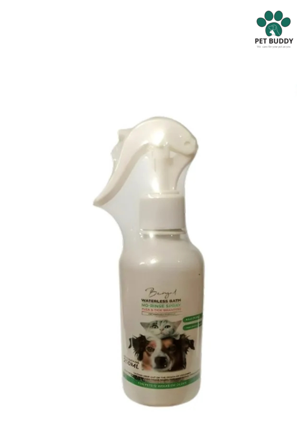 Bengal Waterless Bath No Rinse Flea & Tick Shampoo for Cat 250ml