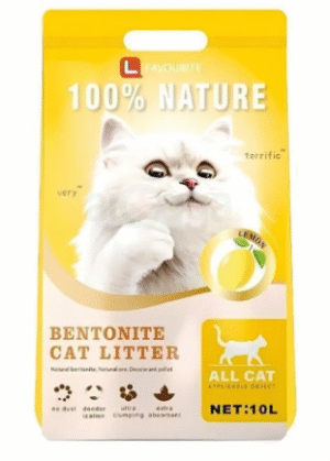 L Favourite Bentonite Cat Litter Lemon 10L