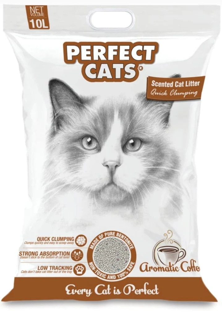 Perfect Cats - Cat Litter 10L Coffee Scented